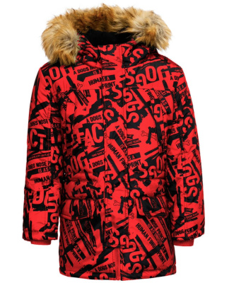 Пальто зимнее для мальчика Button Blue