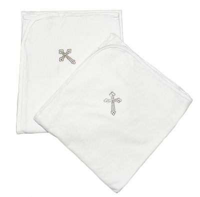 Пеленка крестильная Улыбасики 100х100