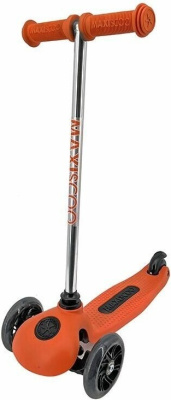 Самокат 3-х колесный One Оранжевый 