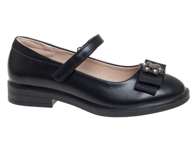 Туфли для девочки Сказка черный