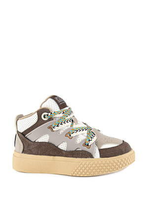 Ботинки для мальчика Kapika бежевый-коричневый