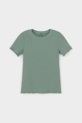 Футболка для девочки Crockid зеленый чай к565