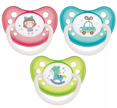Пустышка силиконовая анатомическая Toys 6-18 мес Canpol Babies