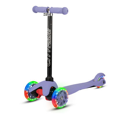 Самокат 3х кол. City-Ride xd4, пакет, Дека: PP+нейлон, колеса PVC 110/76, руль  металл телеск.