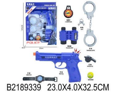 Набор "Военный" свет и звук. эффекты, в/к 23*4*32,5 см