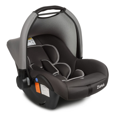 Автокресло Colibri Lux 0-13 кг. ZLATEK арт. KRES4037 темно-серый