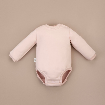 Свитшот боди с длинным рукавом KiDi Кнофлик Лайт футер пудра