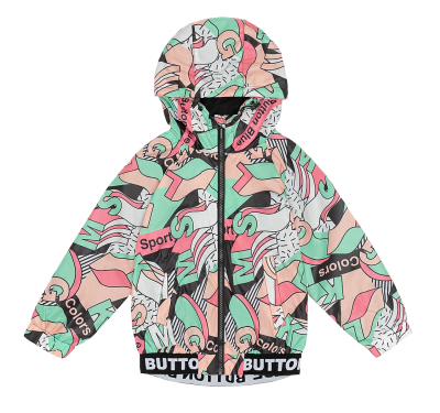 Ветровка для девочки Button Blue