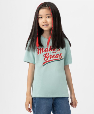 Футболка с коротким рукавом для девочки Button Blue