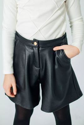 Шорты для девочки COLABEAR черный