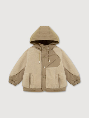 Куртка с капюшоном MIMILAV бежевый