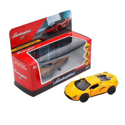 Машина металл lamborghini sian 12см, инерц, двери Технопарк 