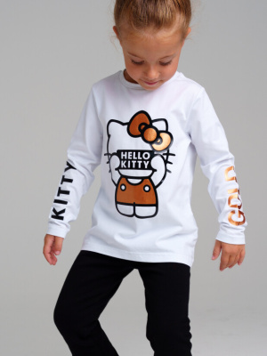 Футболка с длинным рукавом для девочки PlayToday