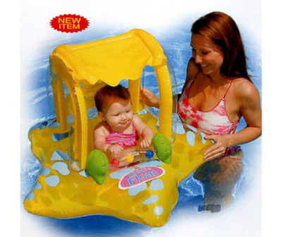 Круг Морская звезда с навесом 85х83 1-2 года INTEX