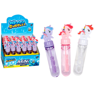 1toy Мы-шарики! мыл. пузыри колба с фиг. крышкой единорог, 38 мл, 24 шт в д/б 