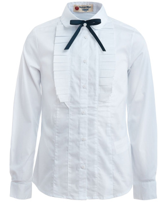 Блузка школьная для девочки Button Blue
