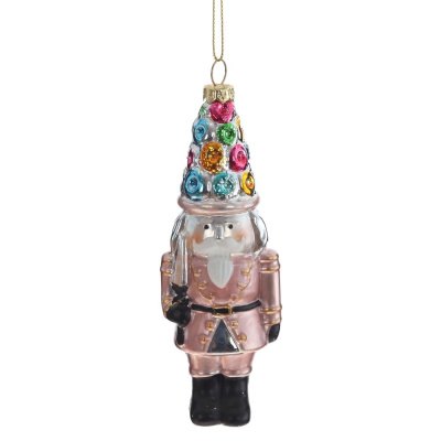 Украшение новогоднее Солдатик L5 W4 H16 см, 2в.