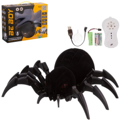 Робот-паук "Beboy" на пульте р/у, подвижные лапки, знает 25 фраз, рассказывает факты о пауках, выпус