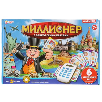 Игра Миллионер с банковскими картами Умные игры B1593291-R