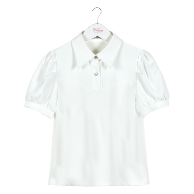 Блузка школьная для девочки Deloras белый