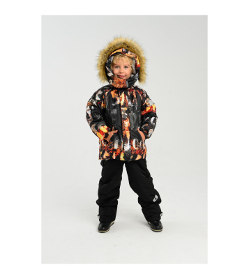 Куртка+полукомбинезон для мальчика Malek Baby принт №183
