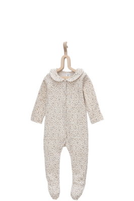 Комбинезон Crockid лепестки цветов на сливочном