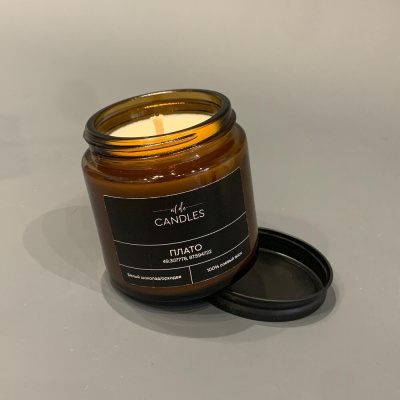 Свеча соевая в банке ALDE CANDLES Высота 230г