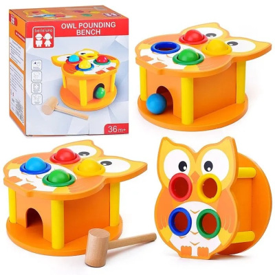 Стучалка D1560 Сова