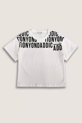 Футболка с коротким рукавом для мальчика COLABEAR белый