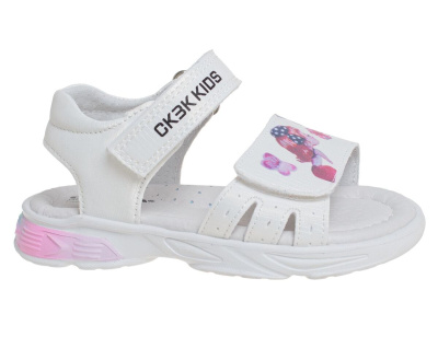 Босоножки для девочки Сказка белый