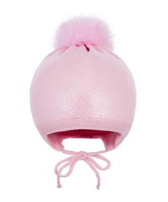 Шапка для девочки Чудо-Кроха розовый