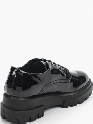 Полуботинки для девочки KEDDO черный