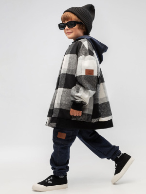 Толстовка Bodo черный-белый