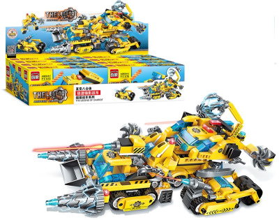 Конструктор пласт. строительная техника