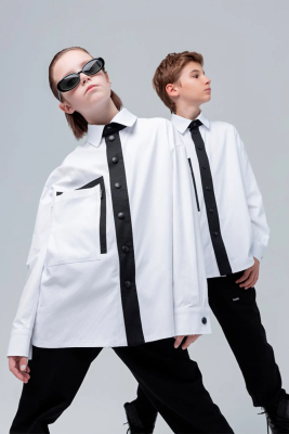 Сорочка с длинным рукавом Bodo белый