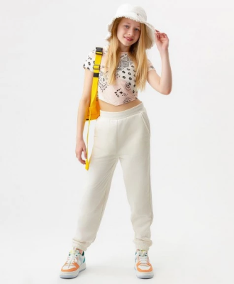 Брюки для девочки Button Blue