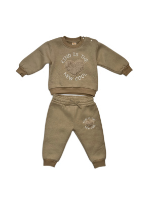 Костюм для девочки Deko бежевый