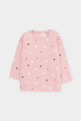 Джемпер Crockid дымчатая роза цветные шарики