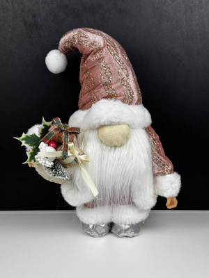 Гном розовый