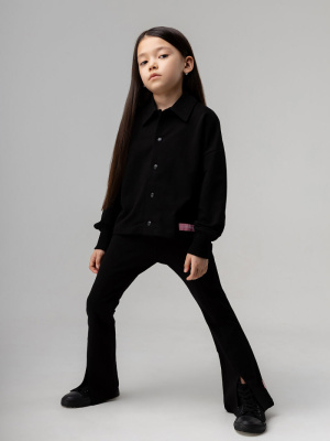 Брюки для девочки Bodo черный