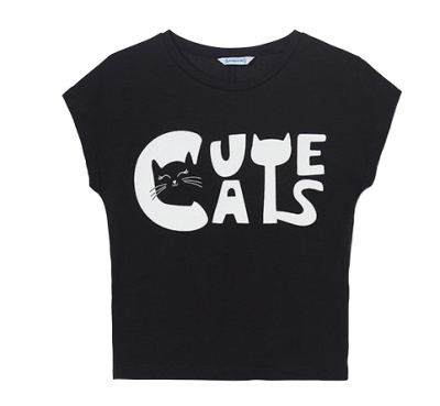 Футболка с коротким рукавом для девочки Mayoral