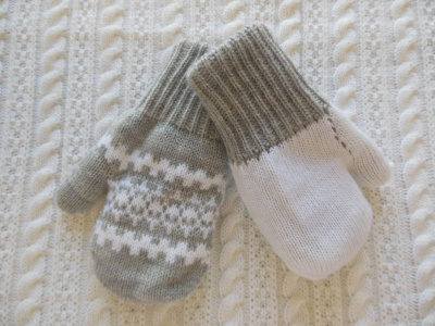 Варежки Улыбка-макси Журавлик от года