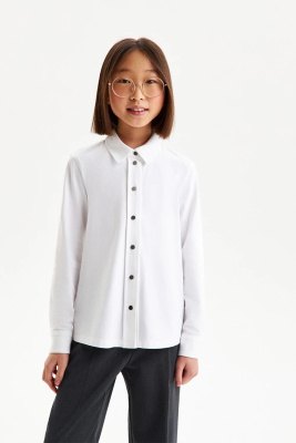 Блузка школьная с длинным рукавом для девочки Silver Spoon