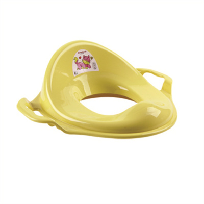 Накладка на унитаз (адаптер) с ручками Желтый/Оранжевый DUNYA 