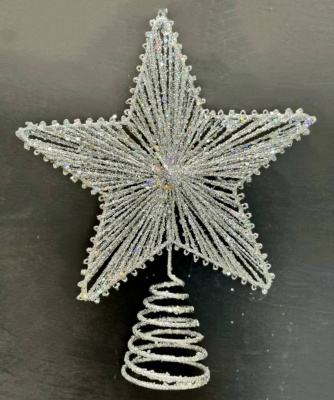 Звезда большая серебро