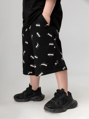 Шорты Bodo черный/экрю