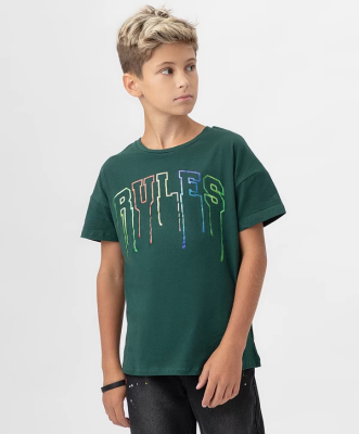 Футболка с коротким рукавом для мальчика Button Blue