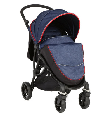Коляска прогулочная Corol джинс*