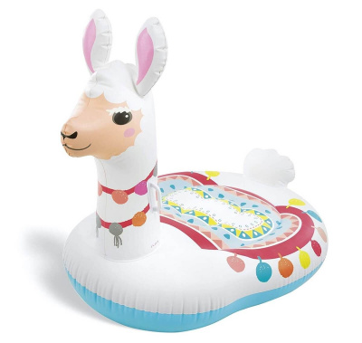 Плотик INTEX 135*94*112 см Лама 57564