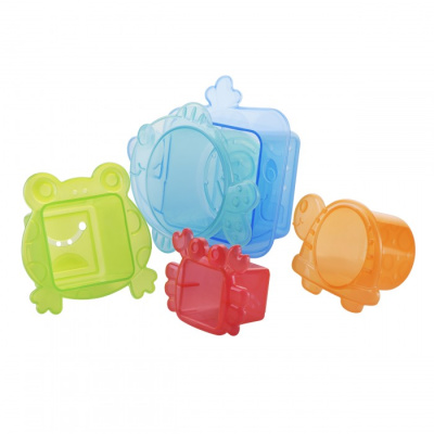 Формочки д/ванны 5шт Курносики